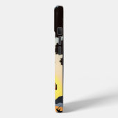 Motorrijder met schedelmasker rijden Case-Mate iPhone case (Achterkant / Links)