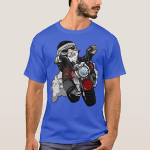 Motorrijder met zonnebril en motor t-shirt