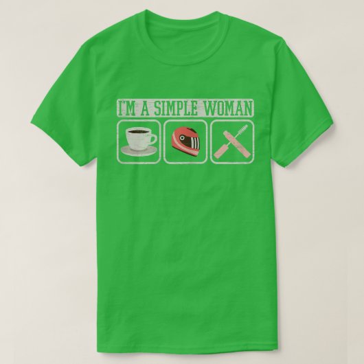 Motorrijder motorrijder t-shirt (Design voorkant)