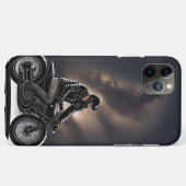 Motorrijder onder maanverlichte hemel Case-Mate iPhone case (Achterkant (horizontaal))