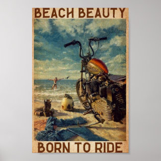 motorrijder poster