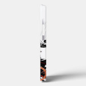 Motorrijder rijdt door moderne stad Case-Mate iPhone case (Achterkant / Links)