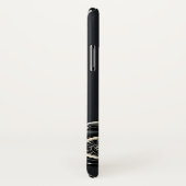 Motorrijder rijdt onder maanverlichte hemel Case-Mate iPhone case (Achterkant / rechts)