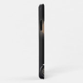 Motorrijder rijdt onder maanverlichte hemel Case-Mate iPhone case (Achterkant/rechts)