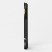 Motorrijder rijdt onder maanverlichte hemel Case-Mate iPhone case (Achterkant/links)