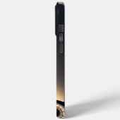 Motorrijder rijdt onder maanverlichte hemel Case-Mate iPhone case (Achterkant / Links)