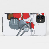 motorrijder santa claus Case-Mate iPhone case (Achterkant (horizontaal))