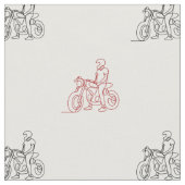 motorrijder stof (Close Up)