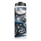 Motorrijder Thermosbeker (Voorkant)