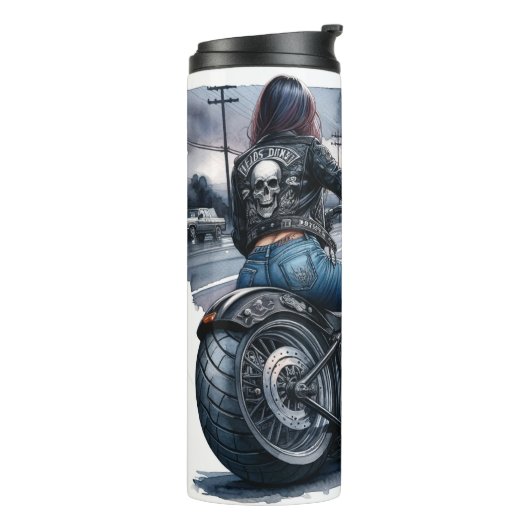 Motorrijder Thermosbeker (Gedraaid links)