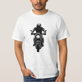Motorrijder Zwarte Street Bike Rijder t-shirt