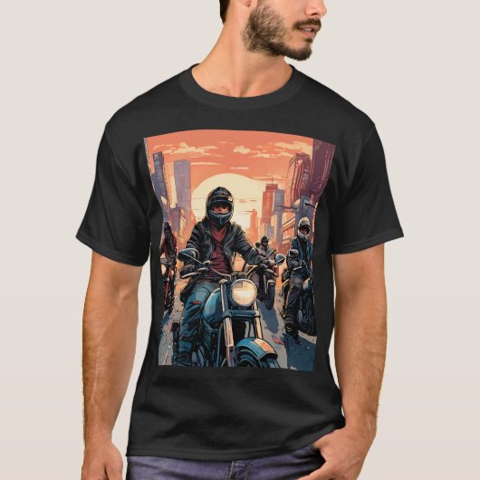 Motorrijders eren t-shirt (Voorkant)