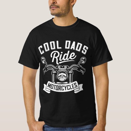 🏍️ Motorrijders Pap 🏍️ T-shirt (Voorkant)