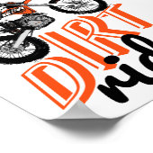 Motorrijders Poster (Hoek)