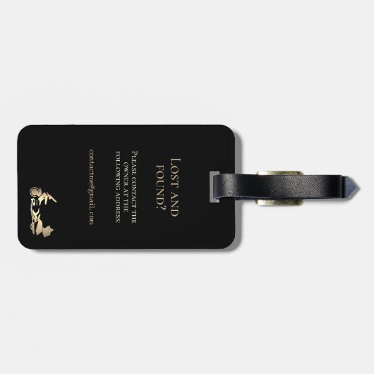 MotorrijdersBagage Label Bagagelabel (Achterkant horizontaal)