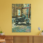 motorrijtuigengeschenken canvas afdruk (Insitu (Woonkamer))