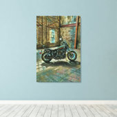 motorrijtuigengeschenken canvas afdruk (Insitu (Houten vloer))