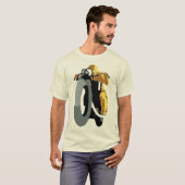  motorrijtuigenracer t-shirt (Voorkant volledig)