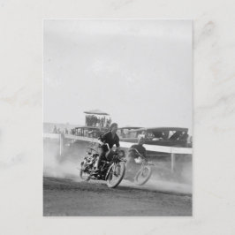 motorrijtuigenraces briefkaart