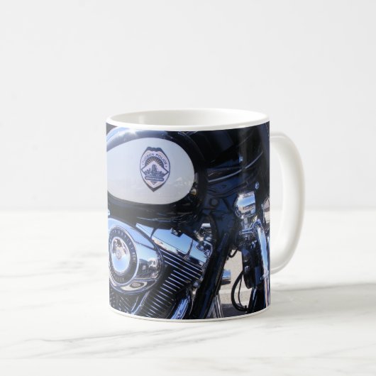 "Motorrijtuigkracht van politie" Koffiemok (Voorkant rechts)