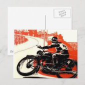 Motorrijwiel Briefkaart (Voorkant / Achterkant)