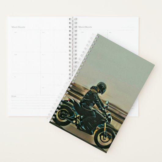 Motorrijwiel cadeau planner (Display)