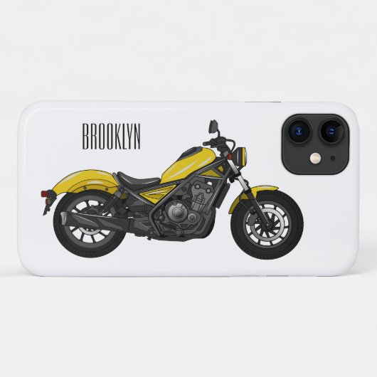 Motorrijwiel, cartoon Case-Mate iPhone case (Achterkant (horizontaal))
