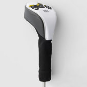 Motorrijwiel, cartoon golfheadcover (Schuin)