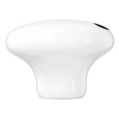 Motorrijwiel, cartoon keramische knop (Zijkant)