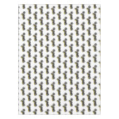 Motorrijwiel, cartoon tafelkleed (Voorkant)