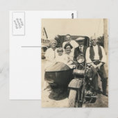 motorrijwiel- en zijspan briefkaart (Voorkant / Achterkant)