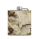 motorrijwiel heupfles (Achterkant)