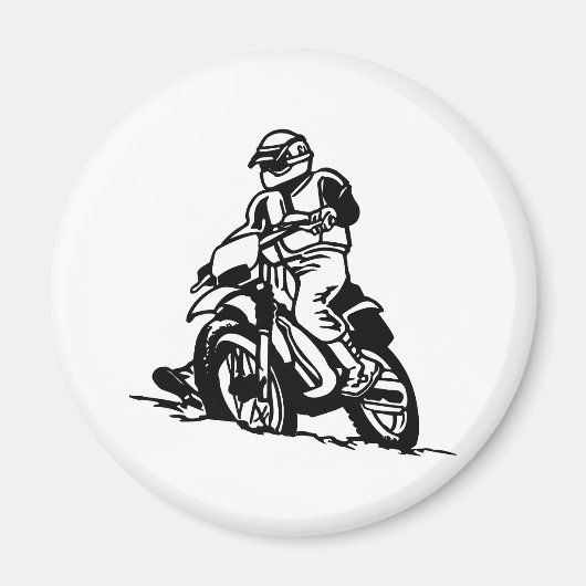 Motorrijwiel Magneet (Voorkant)