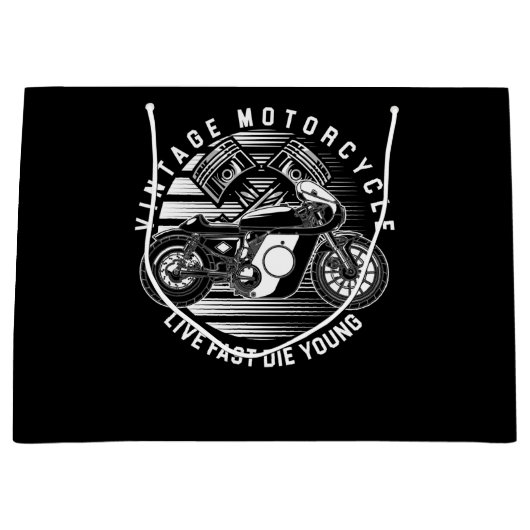 motorrijwiel met racecadeau voor fietser groot cadeauzakje (Voorkant)