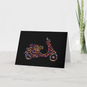 Motorrijwiel met ventilator kaart
