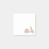 Motorrijwiel met ventilator post-it® notes (Voorkant)