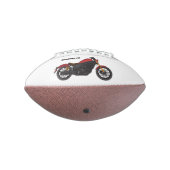 Motorrijwiel met wolkruisstijl american football (Gedraaid 270)