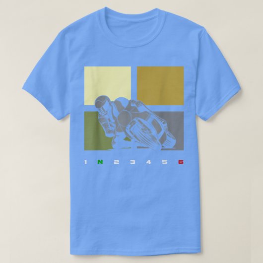 Motorrijwiel - motorfiets 1111 t-shirt (Design voorkant)