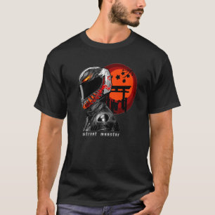 Motorrijwiel motorrijder met motorfiets, voor mann t-shirt