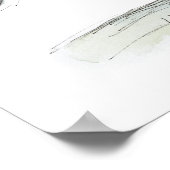 Motorrijwiel Sidecar Turtles afdrukken Poster (Hoek)