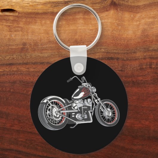 Motorrijwiel. Sleutelhanger (Voorkant)