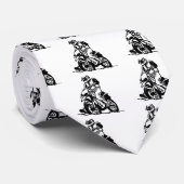 Motorrijwiel Stropdas (Opgerold)