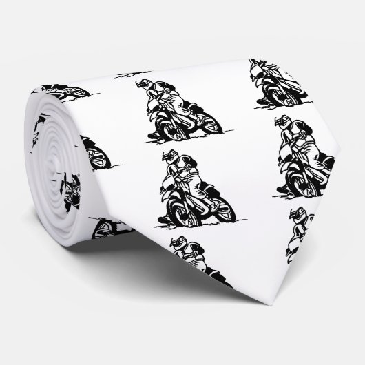 Motorrijwiel Stropdas (Opgerold)