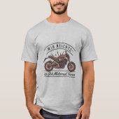 motorrijwiel t-shirt (Voorkant)