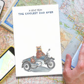 Motorrijwiel Vaderdag Koudste vader ooit Post-it® Notes