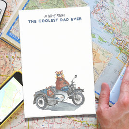 Motorrijwiel Vaderdag Koudste vader ooit Post-it® Notes