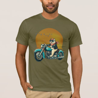 motorrijwiel voor katten t-shirt