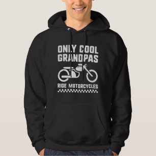 Motorrijwiel voor opgrootvader hoodie