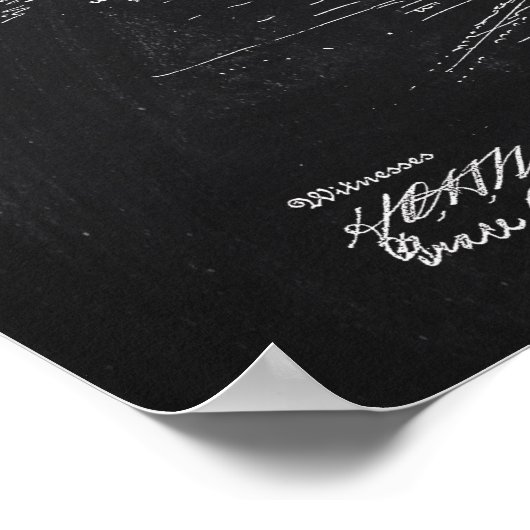 Motorrijwiel Zijspan 1885 Patentkarton Poster (Hoek)