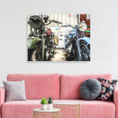 Motorrijwielen Canvas Afdruk (Insitu (Woonkamer))